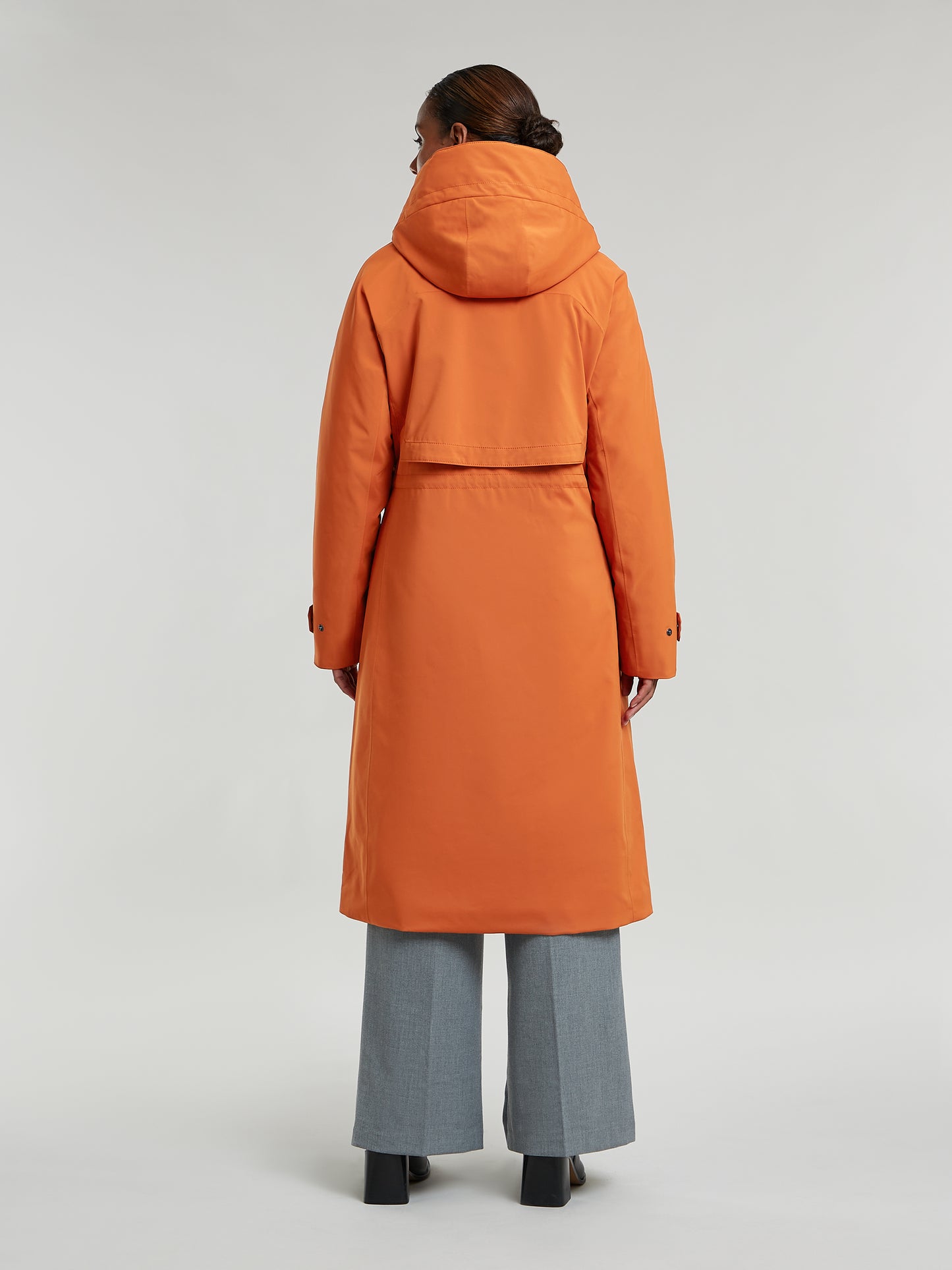 Enite rainwear coat - Burnt Orange