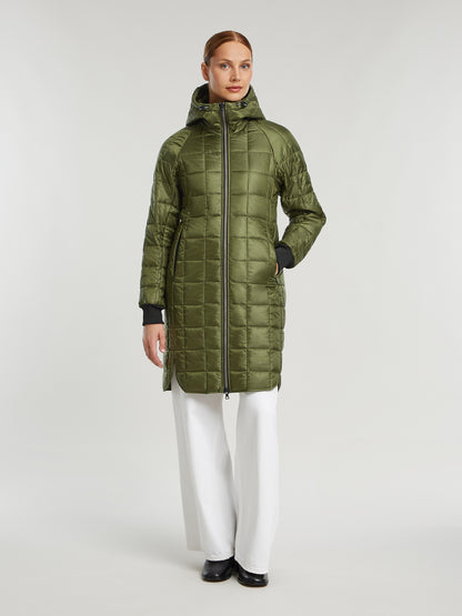 Enite rainwear coat - Sage Clay