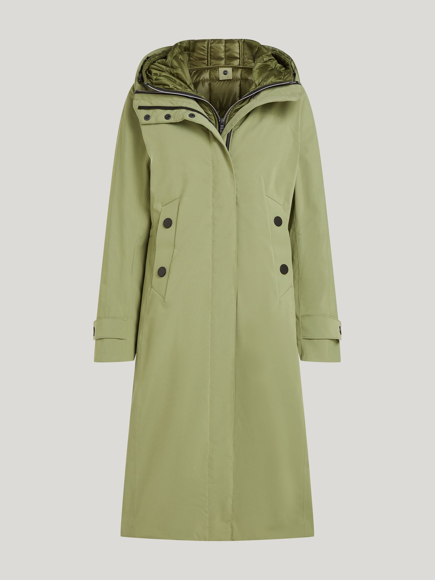 Enite rainwear coat - Sage Clay