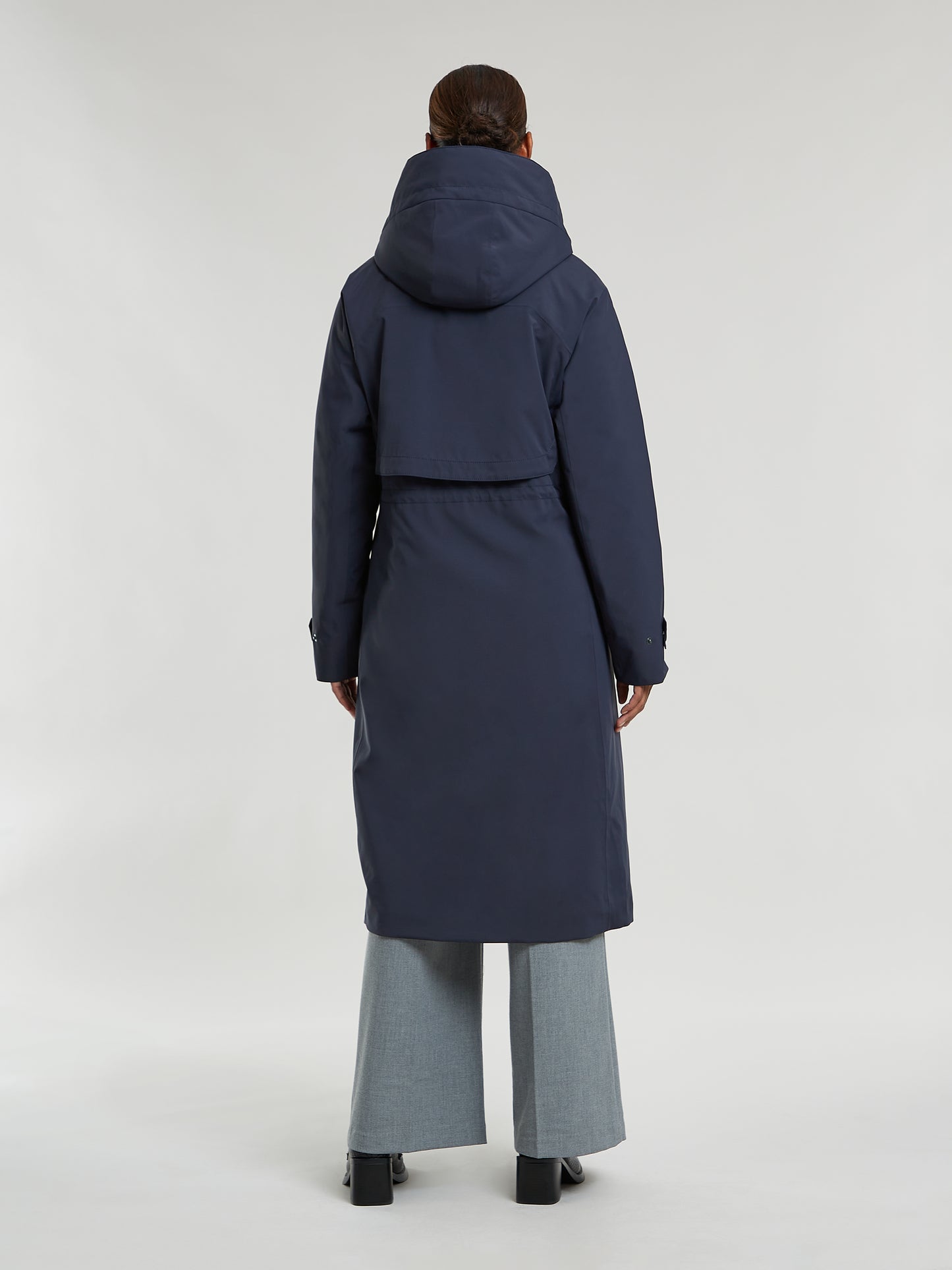 Enite rainwear coat - Night Blue