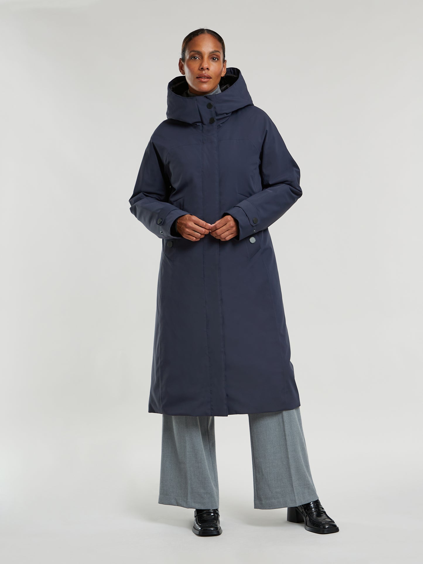 Enite rainwear coat - Night Blue