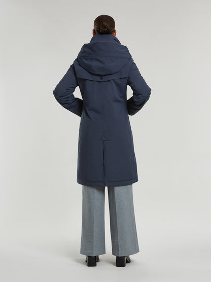 Evanna rainwear coat - Night Blue