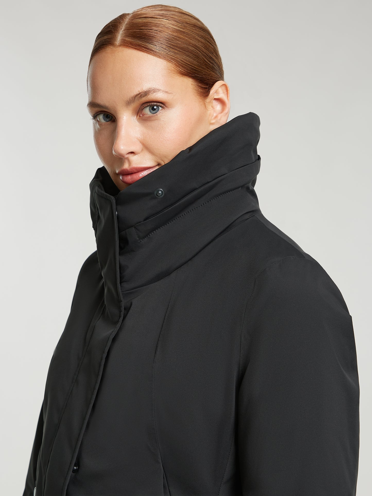 Evanna rainwear coat - Black