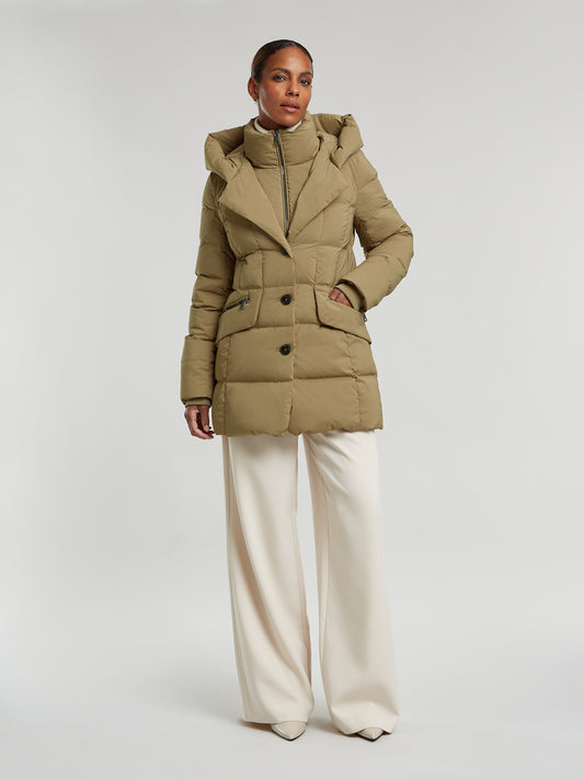 Leana coat - Clay