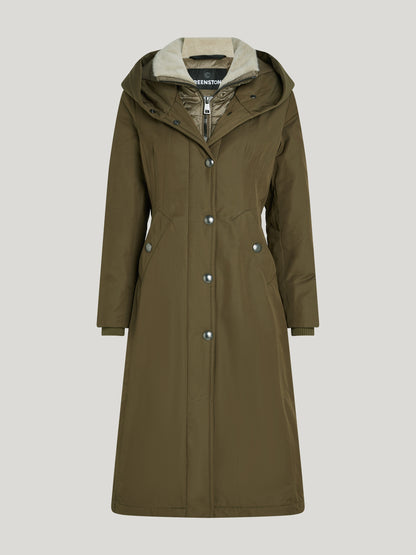 Vika coat - Green Clay