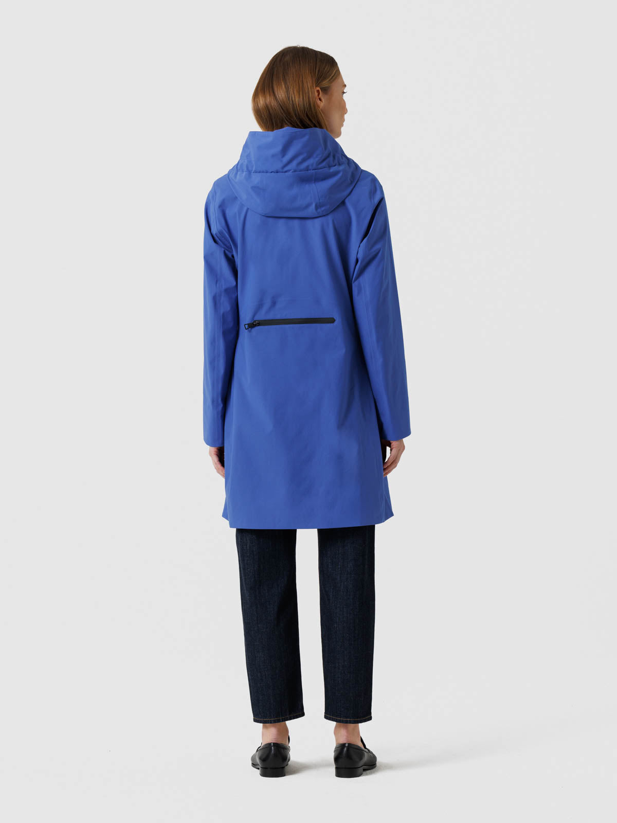Dalia rainwear coat - royal blue