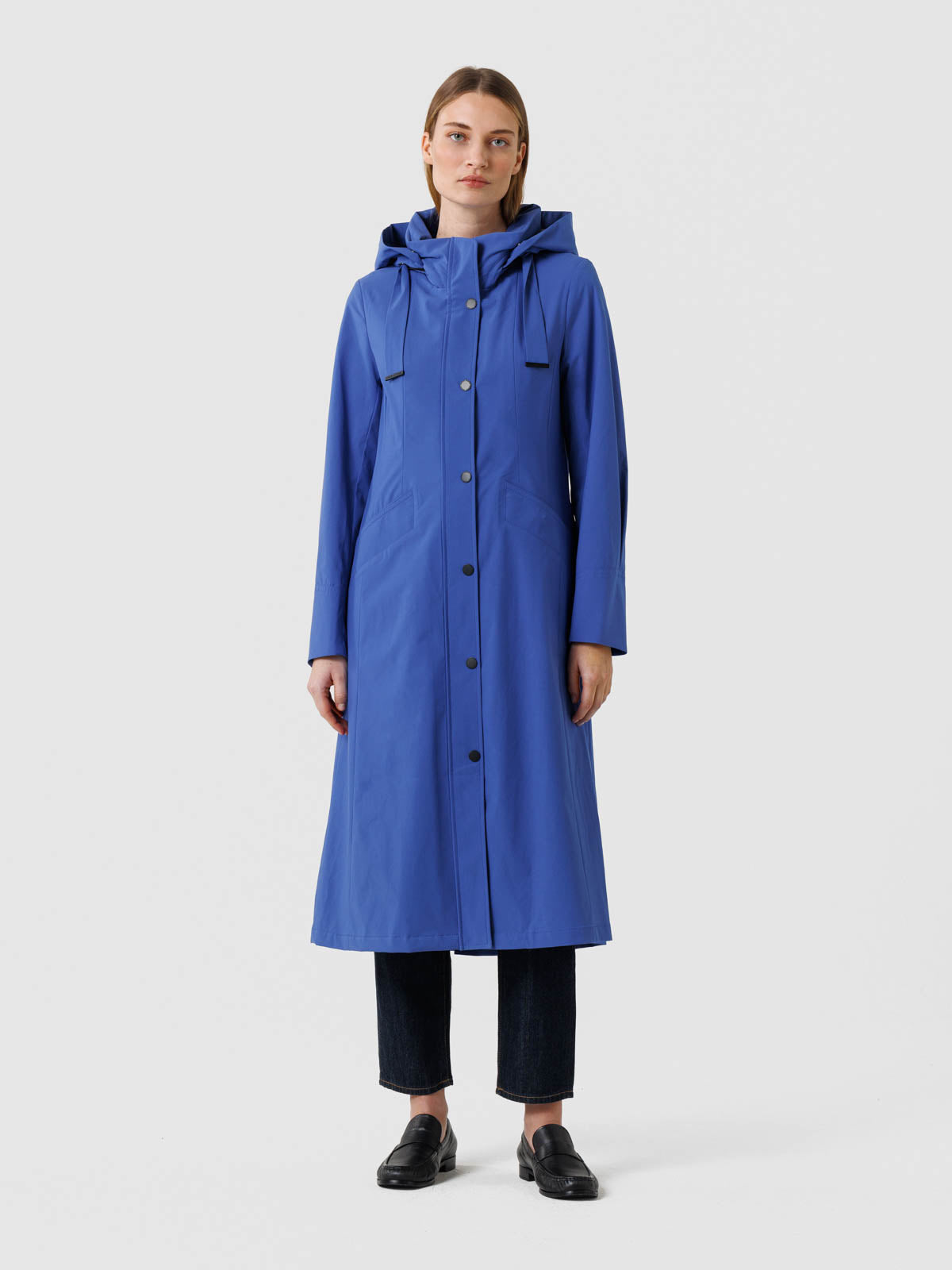 Davina coat - royal blue – Creenstone
