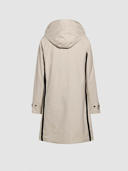 Karmen rainwear coat - linen